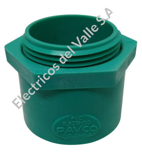 ADAPTADOR 3&quot; PVC TERMINAL ROSCA 50 PAVCO