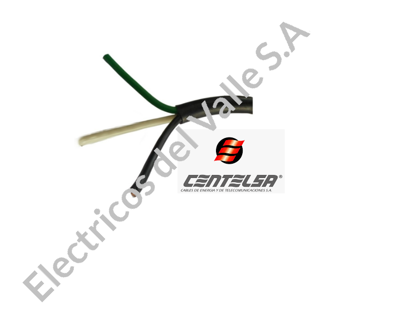 CABLE CU ENCAUCHETADO 3X14 AWG 600V