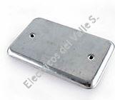 TAPA CIEGA 2X4 GALVANIZADA-100