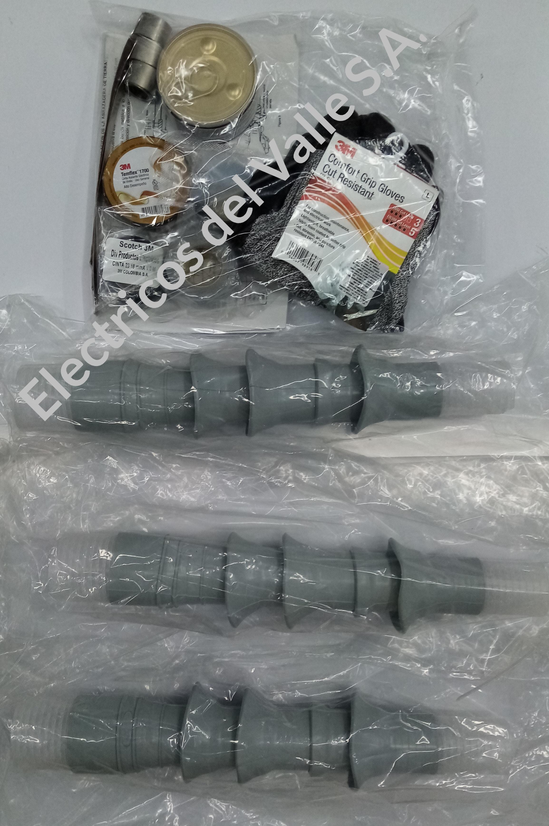 TERMINAL PREMOLDEADO 15KV EXTERIOR 2-4/0  REF 5633K QTII (PRO 2-4/0) (CEN 2-4/0) 3M