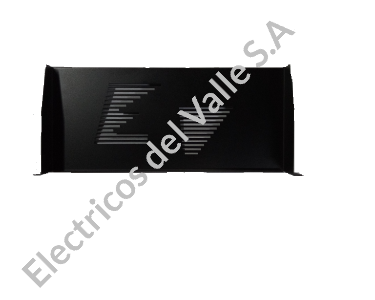 BANDEJA P/RACK 20CM VENTILADA NEGRA ELEVALLE