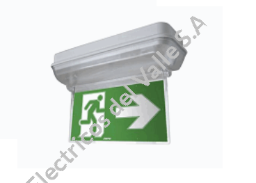 CONJUNTO DIFUSOR MAS AVISO PARA LUMINARIAS REF LAE9300C ZEMPER