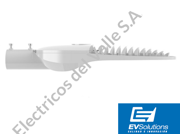 LUMINARIA LED ALUMBRADO PUBLICO 40W 5000K 100-277V 5200LM 50.000H SIN BASE Y SIN FOTOCELDA EV
