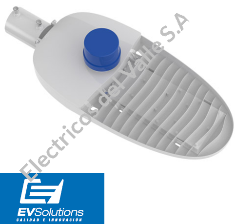 LUMINARIA LED ALUMBRADO PUBLICO 90W 5000K 100-277V 11700LM 50.000H CON FOTOCELDA EV
