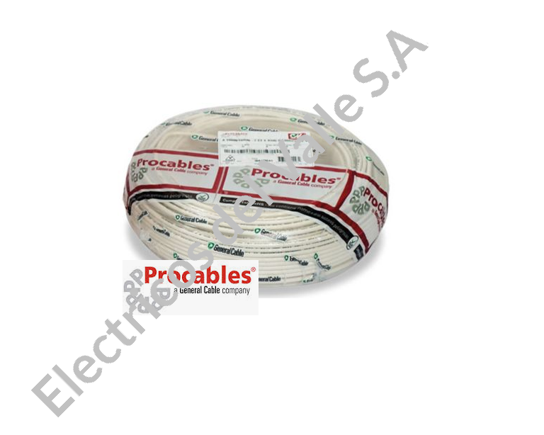 CABLE CU 10 BLANCO THHN/THWN AISLA NYLON