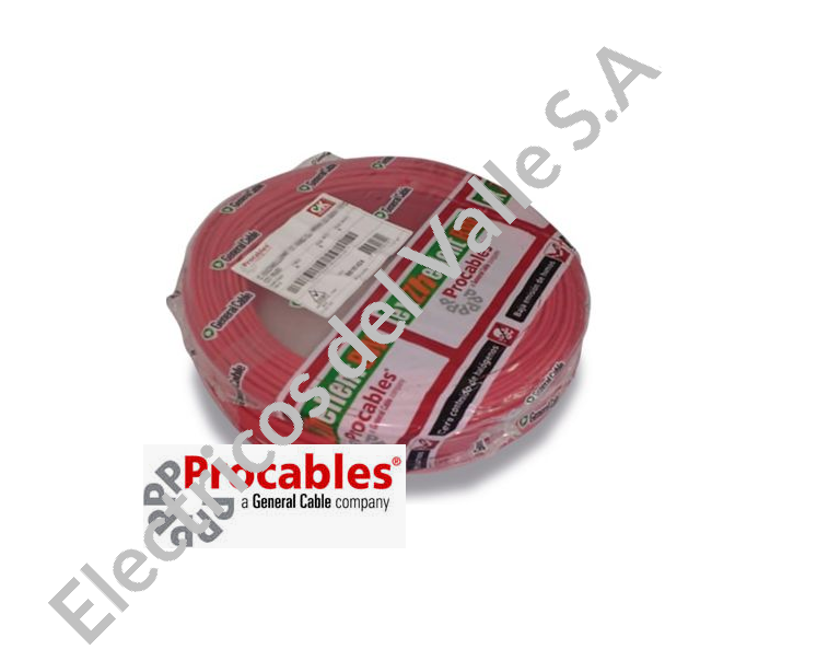 CABLE CU 12 ROJO LIBRE DE HALOGENO