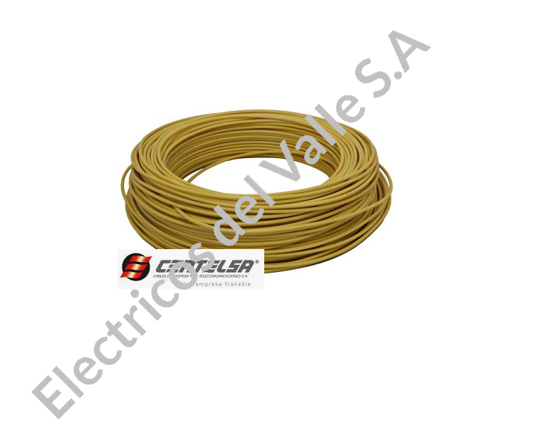 CABLE CU 14 AMARILLO THHN/THWN AISLA NYLON