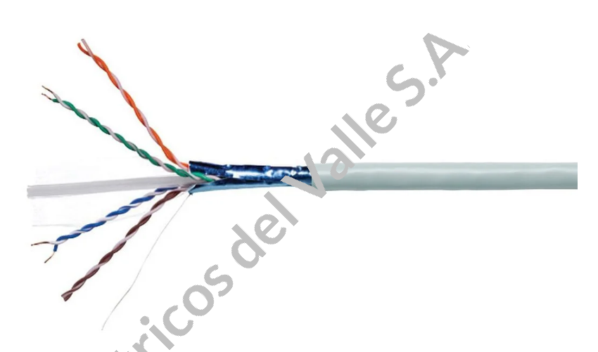 CABLE FTP CAT 6A F/UTP GRIS LSZH COMMSCOPE NETCONNECT 