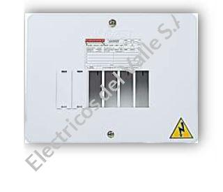 TABLERO 4 CIRC MONOFASICO CON PUERTA C/RETIE 18 TERCOL