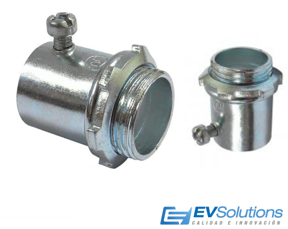 ADAPTADOR 3/4&quot; EMT ACERO EV SOLUTIONS