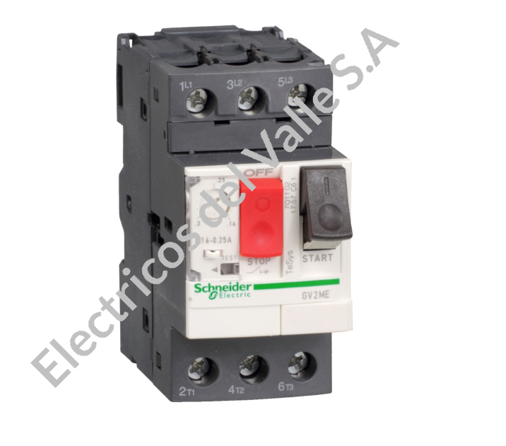 GUARDAMOTOR 1 - 1,6A GV2ME06 SCHNEIDER PARTNER