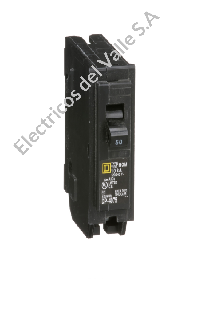 BREAKER 1X50 AMP INCRUSTAR HOM150 SCHNEIDER RETAIL
