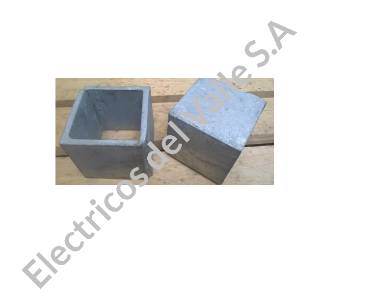 SOPORTE PARA PROTECCION 3X3X1/4 (CUBO)