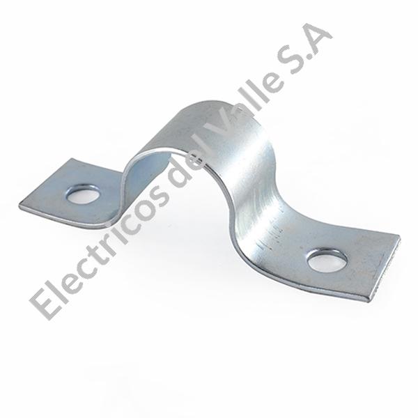 GRAPA 1/2&quot; CONDUIT DOBLE ALA GALVANIZADA - IMC/PVC