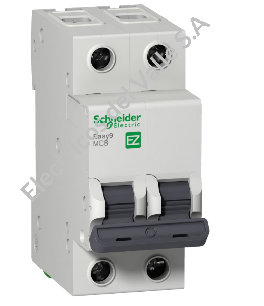 BREAKER 2X20 AMP P/RIEL 6KA DOMA 17061 SCHNEIDER RETAIL
