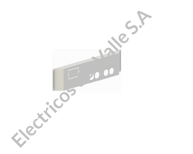 TROQUEL TRIPLE PIRAMIDAL 1DAT+2LEV 12cm BLANCO