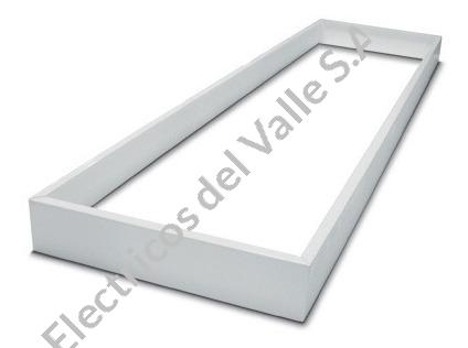 MARCO PARA PANEL LED DE SOBREPONER 30x120