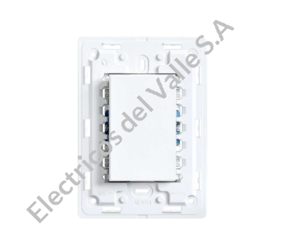 S26 INTERRUPTOR CONMUTABLE TECLA 3MOD BLANCA S/TAPA SIMON