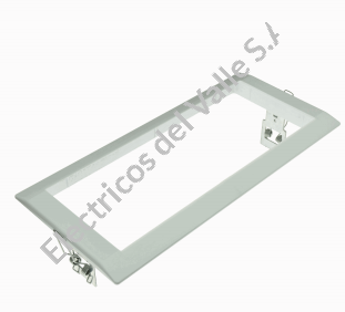 MARCO PARA EMPOTRAR LAMPARA DE EMERGENCIA EN CIELO RASO DIANA FLAT ZEMPER