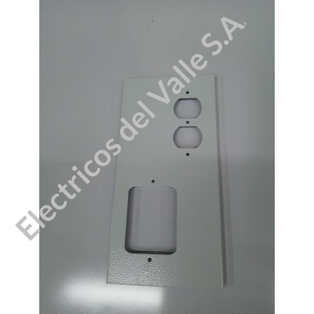 TROQUEL DOBLE 1DAT+1LEV 12cm BLANCO