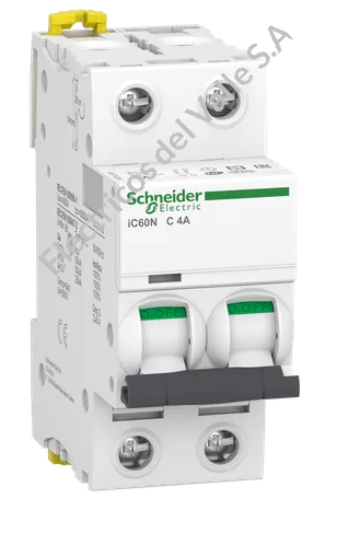 BREAKER 2X4 AMP P/RIEL 20KA C60N 24334 SCHNEIDER RETAIL