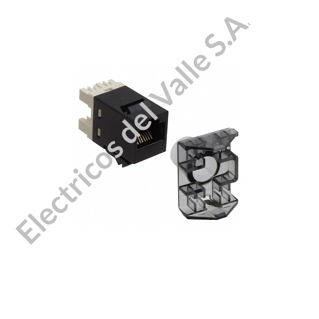 JACK CAT 6 NEGRO RJ45 COMMSCOPE NETCONNECT