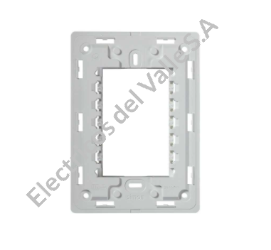 CHASIS 3MOD BLANCO S26 SIMON