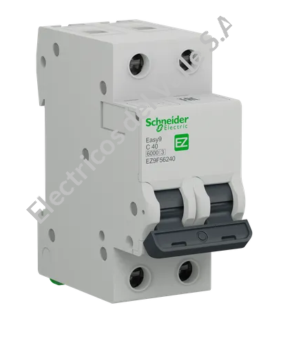 BREAKER 2X40 AMP P/RIEL 6KA DOMA 17064 SCHNEIDER RETAIL