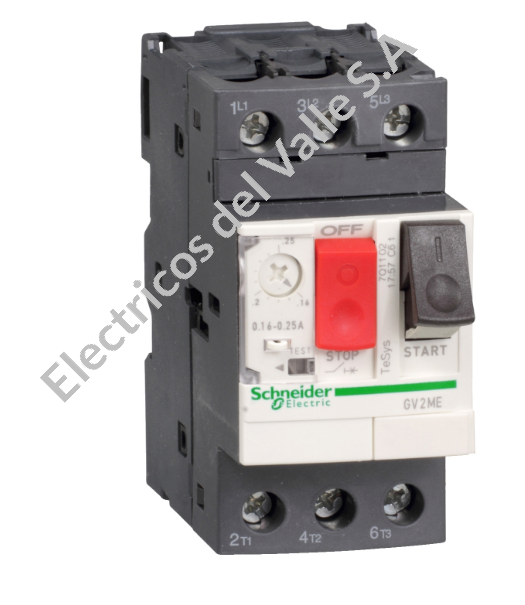 GUARDAMOTOR 2.5 - 4A GV2ME08 SCHNEIDER PARTNER