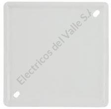 TAPA CIEGA 4X4 PVC BLANCA - S/M
