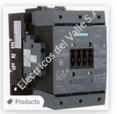 CONTACTOR 115A AC3 220VAC/VDC 2NA+2NC S6 100015132 SIEMENS