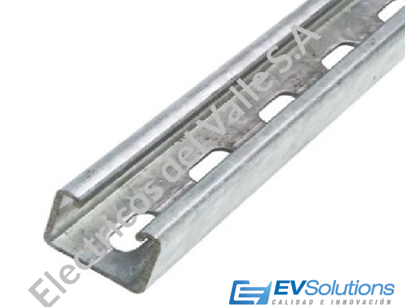 CANAL ESTRUCTURADO 4X4 RANURADO 3.00M CALIBRE 12 G/C EVSOLUTIONS