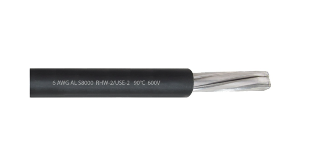CABLE AL 6 AWG RHW-2 S.8000