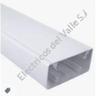 CANALETA 60X40 MM LISA 2MTS BLANCO 10 DEXSON