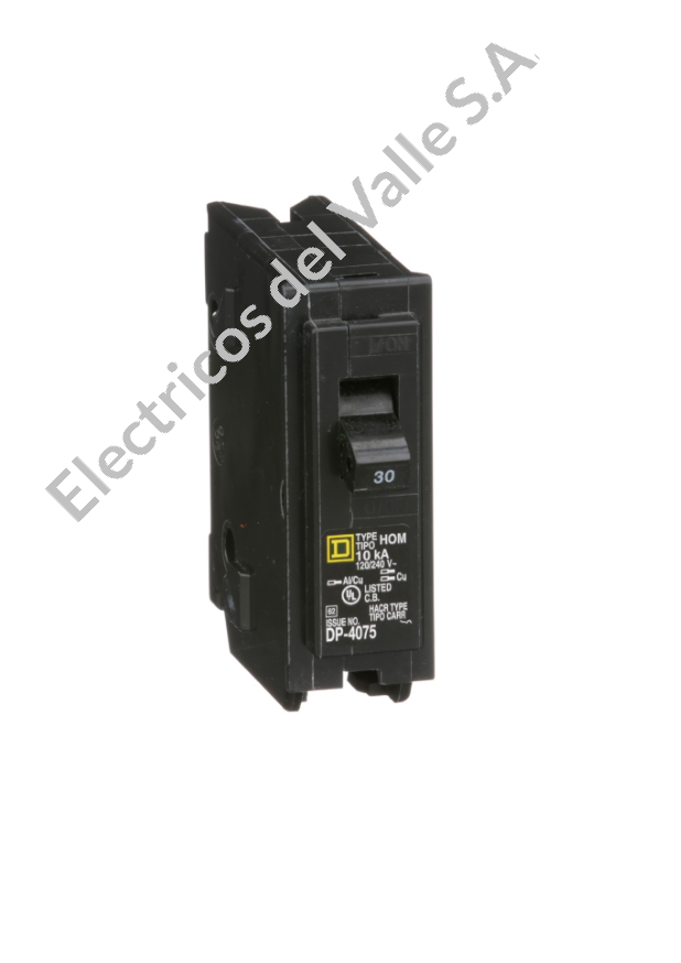 BREAKER 1X30 AMP INCRUSTAR HOM130  SCHNEIDER RETAIL