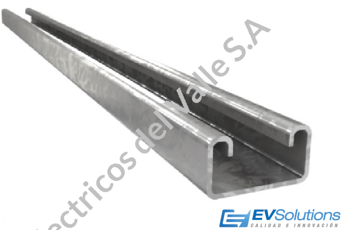 CANAL ESTRUCTURADO 4X2 LISO 2.40M CALIBRE 14 G/C EVSOLUTIONS