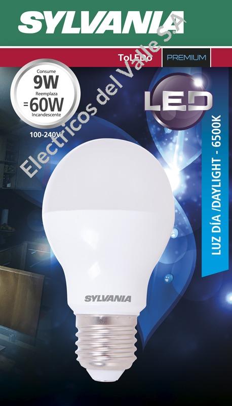 BOMBILLO LED 9W E27 6500K BULBO TOLEDO 15000H SYLVANIA
