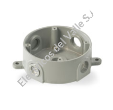 CAJA INTEMPERIE REDONDA 3/4X5 SALIDAS CSX-20 102 - RAWELT