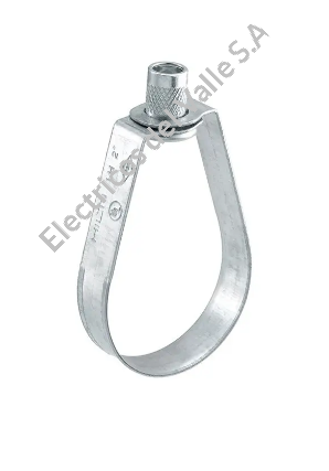 ABRAZADERA 1 1/2&quot; COLGANTE TIPO PERA PREGALVANIZADA