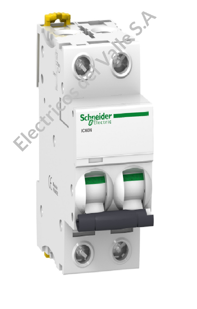 BREAKER 2X10 AMP P/RIEL 20KA C60N 24336 SCHNEIDER RETAIL