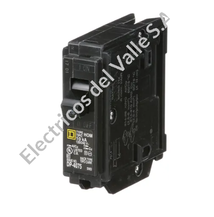 BREAKER 1X15 AMP INCRUSTAR HOM115  SCHNEIDER RETAIL