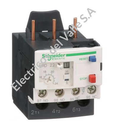 RELE 16 - 24 AMP CONTACTOR LC1D25-D38 LRD22 - SCHNEIDER PARTNER