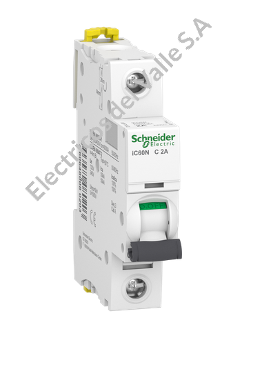 BREAKER 1X2 AMP P/RIEL 20KA C60N 24396 SCHNEIDER RETAIL