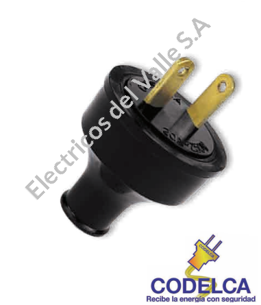 CLAVIJA 2X20 AMP PATA TRAB.(T) C-004 CODELCA