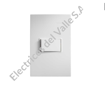 INTERRUPTOR CONMUTABLE  BLANCO S23 SIMON