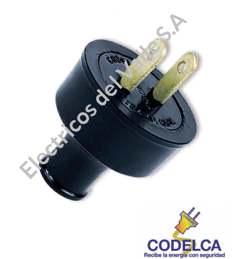 CLAVIJA 15 AMP INDUSTRIAL C-002  CODELCA