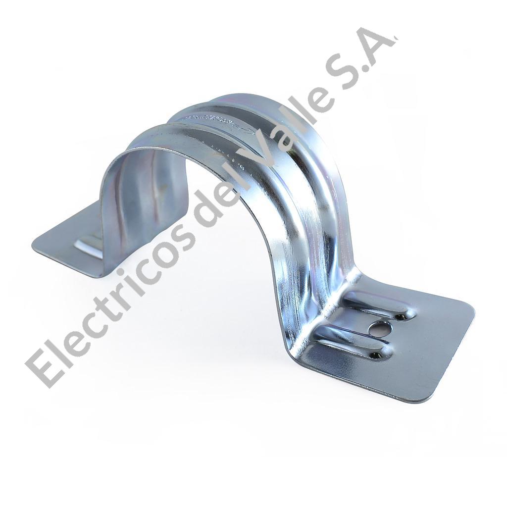 GRAPA 1 1/4&quot; CONDUIT DOBLE ALA GALVANIZADA - EMT