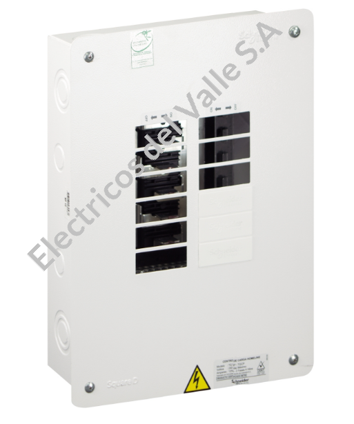 TABLERO 12 CIRC TRIFILAR S/PU TQSP12 611042 SCHNEIDER RETAIL
