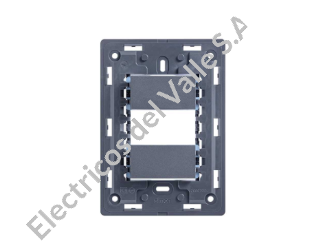 S26 INTERRUPTOR CONMUTABLE DOBLE GRAFITO S/TAPA SIMON