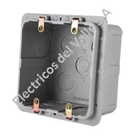 CAJA 4X4 PLASTICA DOBLE SCH PARA FUNDICION 1121E00130 - PROELECTRICOS